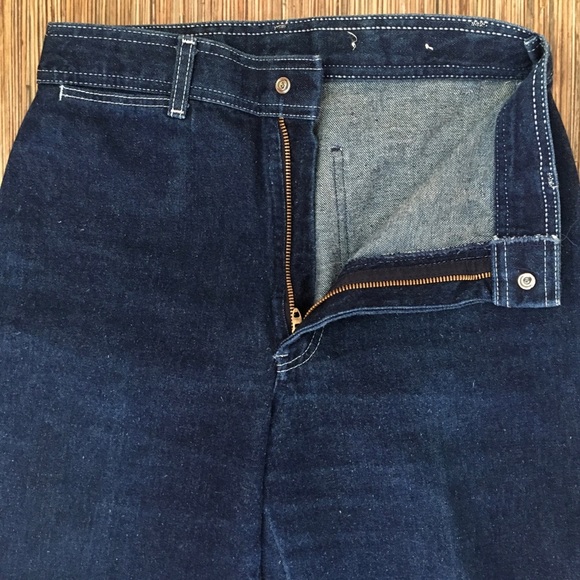 Vintage Pizzazz Jeans Womens 8 Dark Wash Slimming - Picture 7 of 12